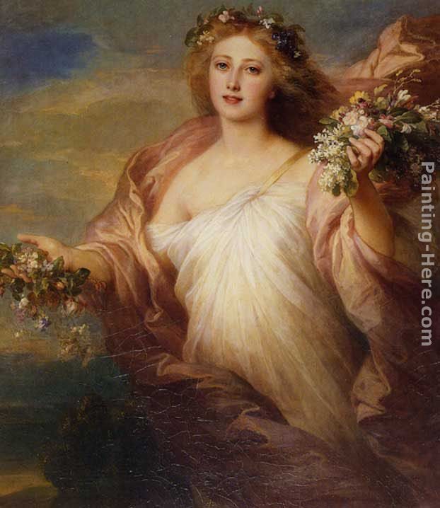 Franz Xavier Winterhalter Der Frubling